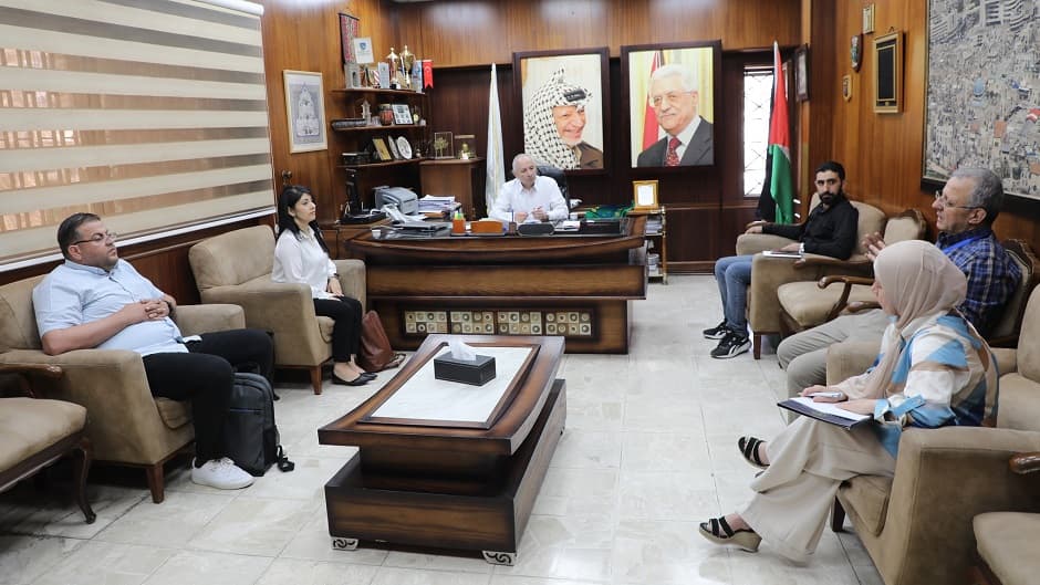 بلدية نابلس تبحث مع "الفاو" تأهيل الحسبة