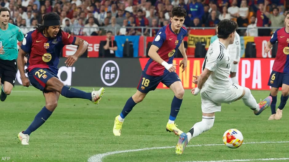 برشلونة يهزم ريال مدريد في نهائي الكأس المجنون