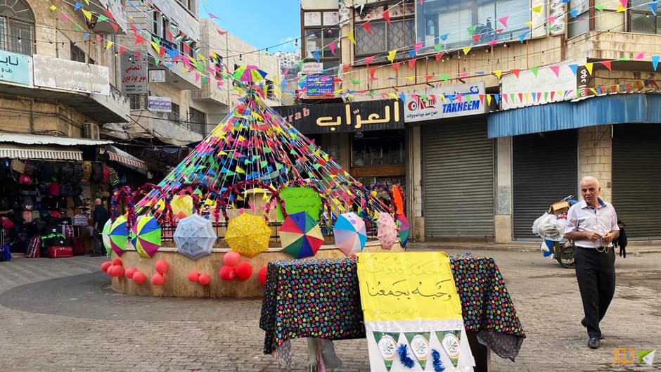 أجواء مدينة نابلس في المولد النبوي
