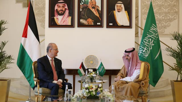 مصطفى يبحث مع وزير الخارجية السعودي تعزيز الجهود الإغاثية