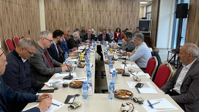 صندوق تطوير وإقراض الهيئات المحلية يستقبل بعثة المانحين